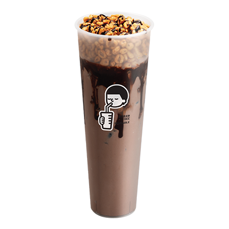 초코 퐁 라떼