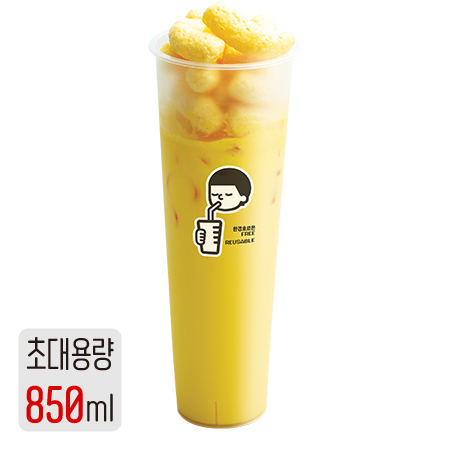 바나나우유 라떼